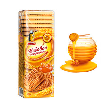 Cookies Morozov's w/ Honey , 15.17 oz/ 430 g