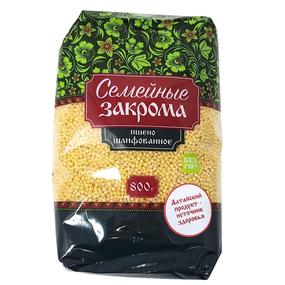 Millet Groats, Zakroma, 1.76 lb/ 800 g