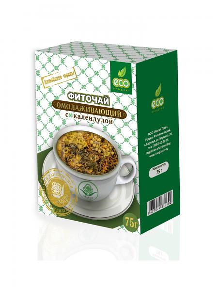 Herbal Anti-aging Phyto Tea with Сalendula, 2.64 oz / 75 g