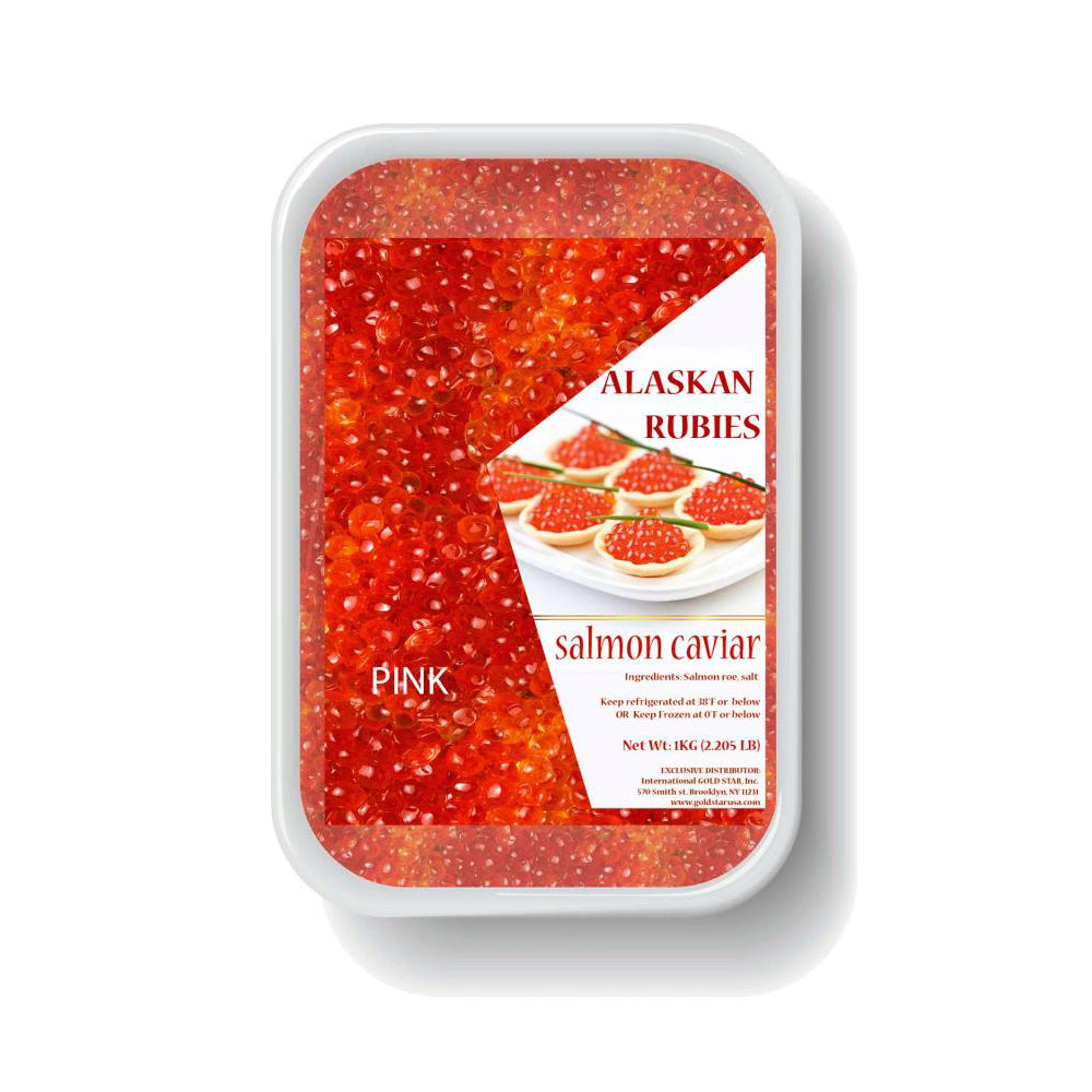 Salmon pink Caviar, Alaskan Rubies, 500 gr / 17.63 oz