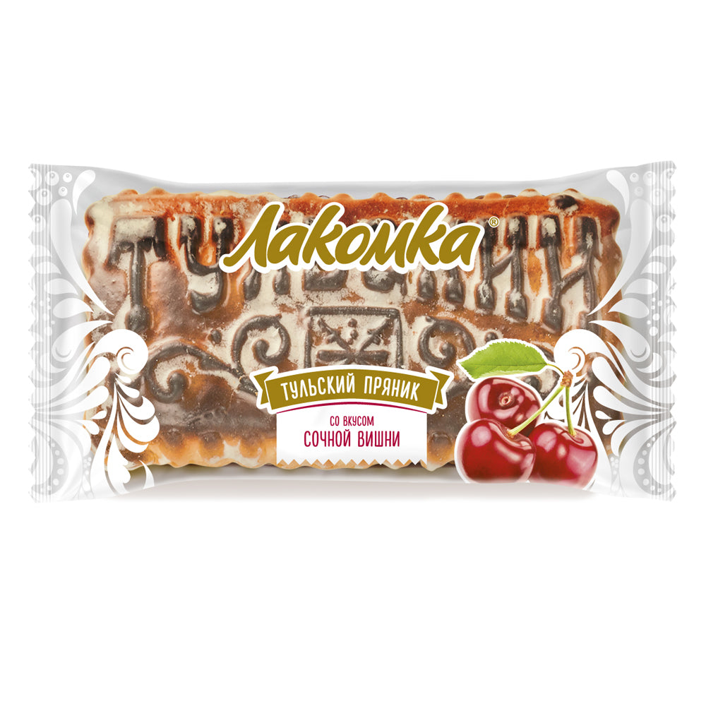 Tula Gingerbread "Lakomka" w/ Cherry Filling, 0.31 lb/ 140g