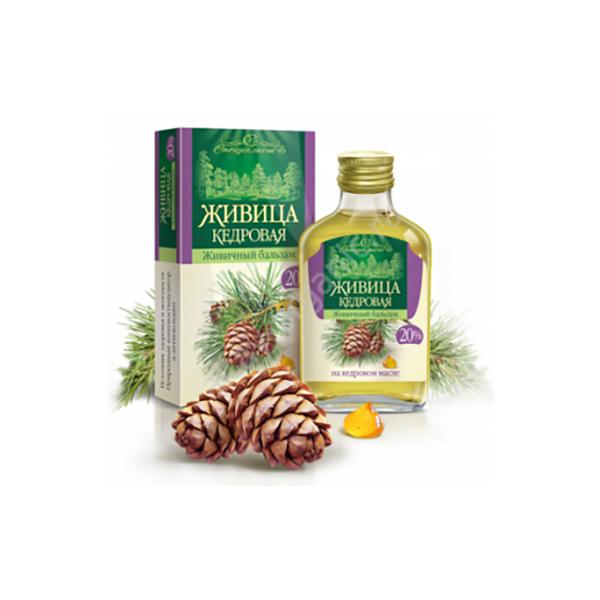Pine Nut Oil Enriched with Pine Resin 20%, 3.5 fl oz / 100 ml